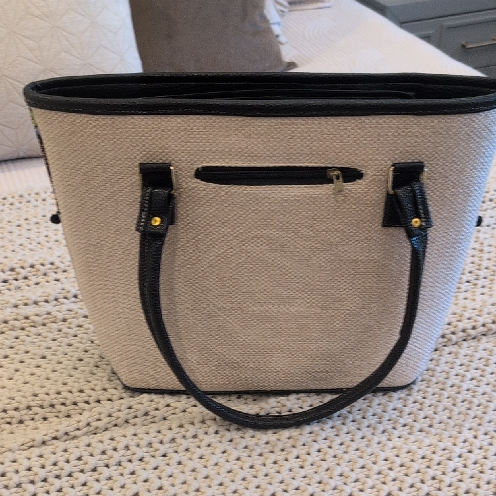 Colorful Patterned Tote Bag - Picture 4 of 4